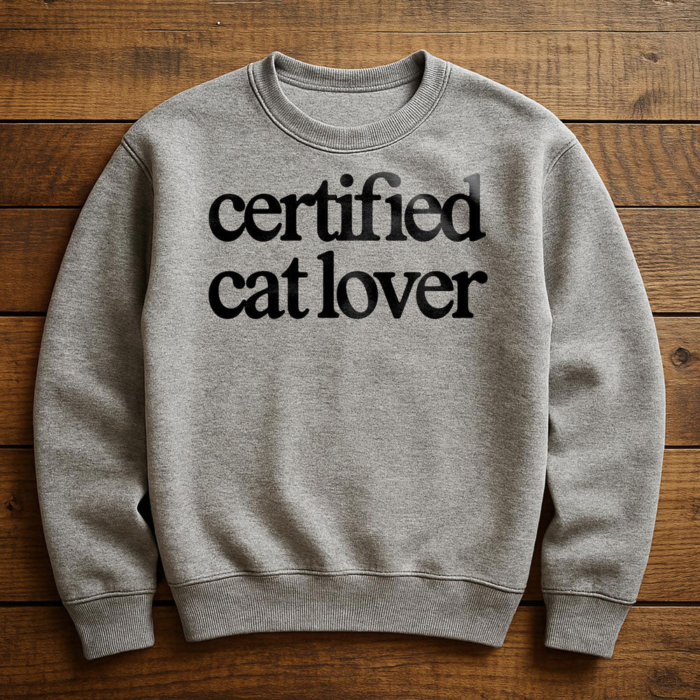 Certified Cat Person - Sweatshirt
