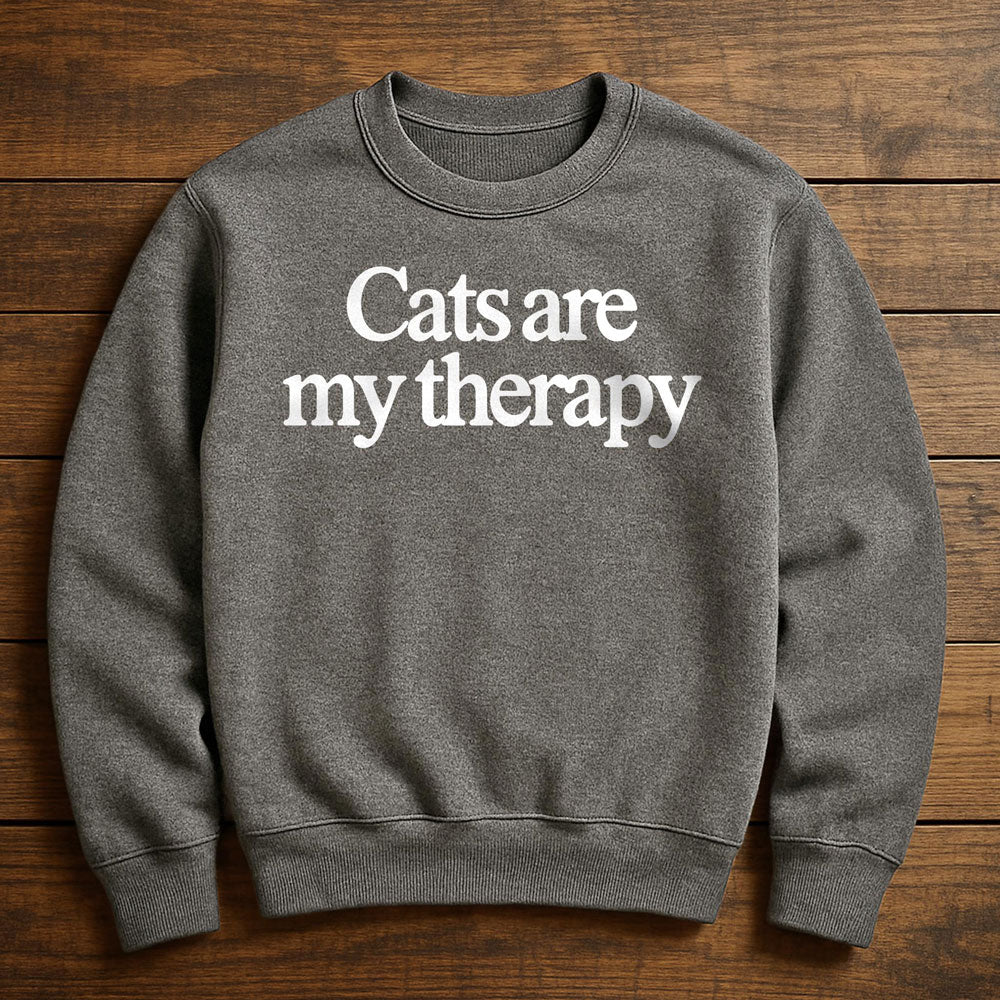 My Cat Is My Therapy - Sweatshirt