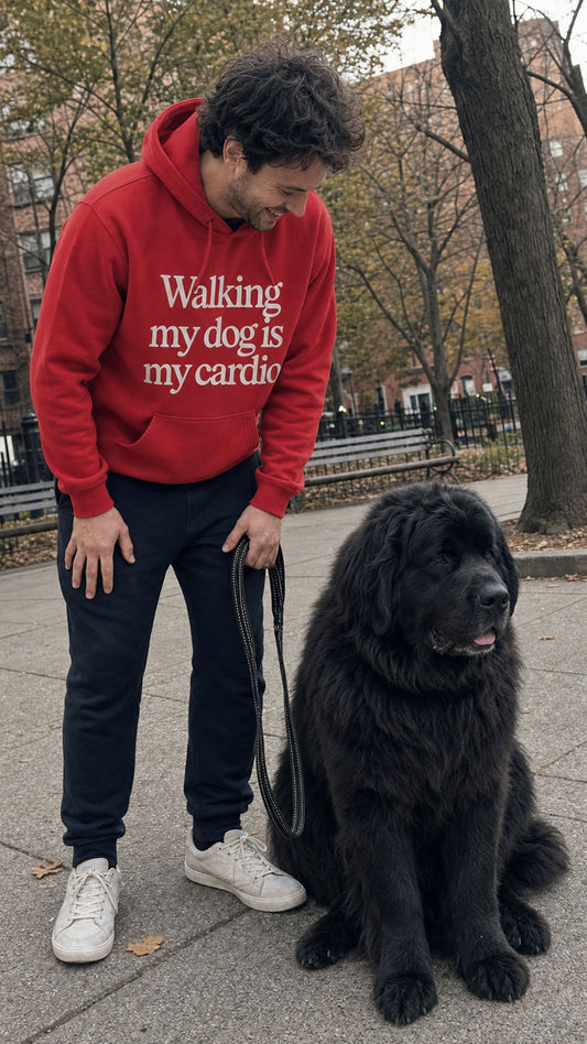 Walking My Dog Is My Cardio - Pullover Hoodie