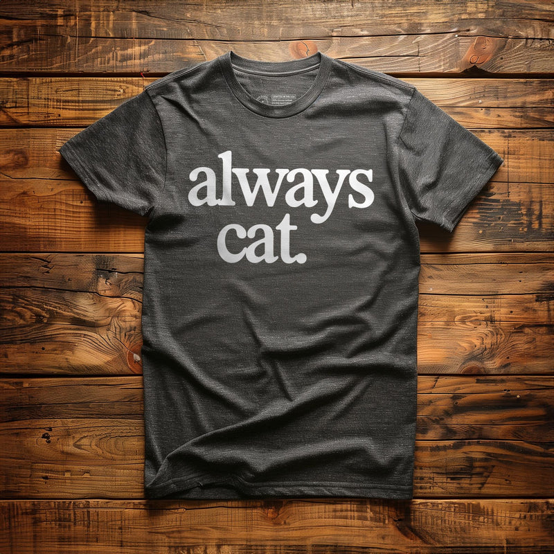 Always Cat - T-Shirt