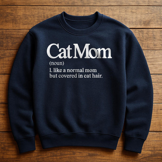 Cat Mom Is My Favorite Title - Sweatshirt