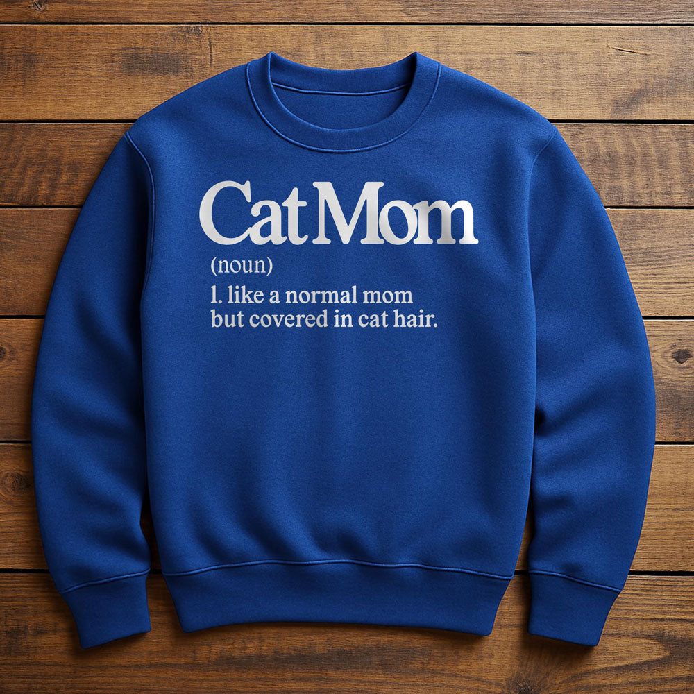 Cat Mom Is My Favorite Title - Sweatshirt