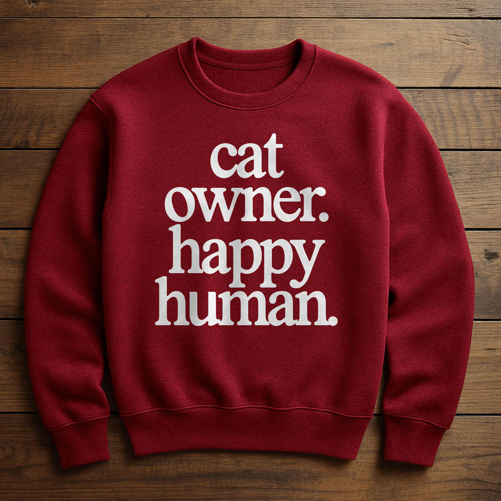 Happy Cat Happy Human - Sweatshirt