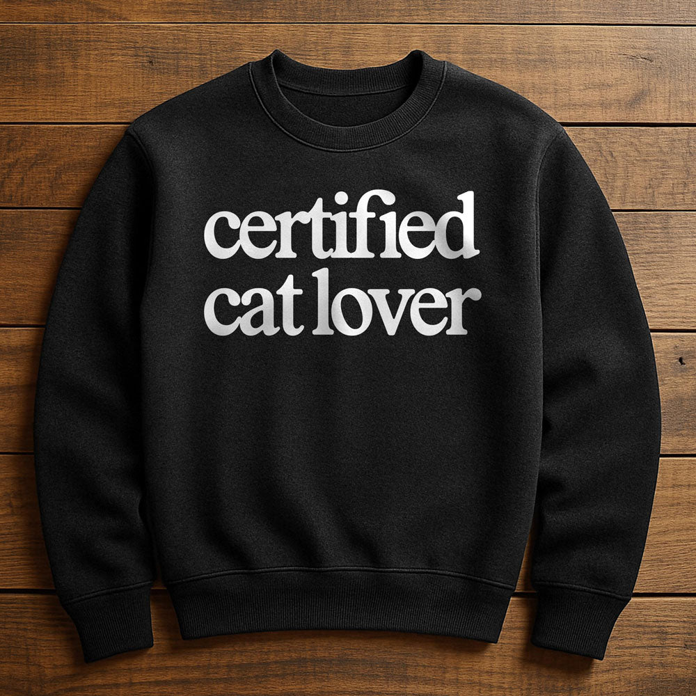 Certified Cat Person - Sweatshirt
