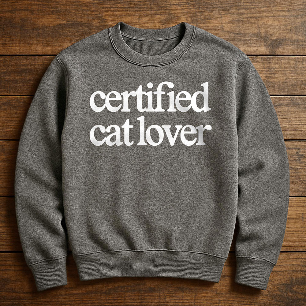 Certified Cat Person - Sweatshirt