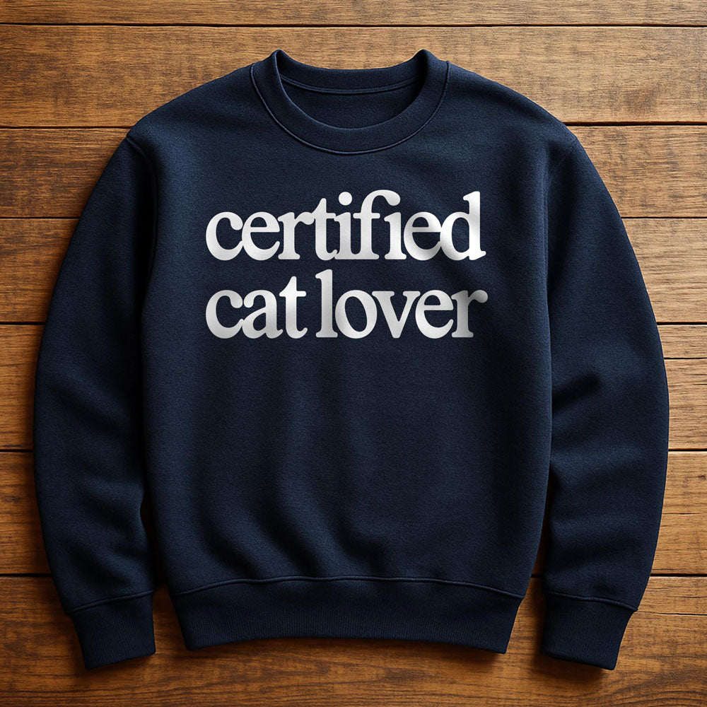 Certified Cat Person - Sweatshirt