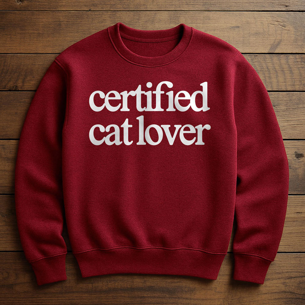 Certified Cat Person - Sweatshirt