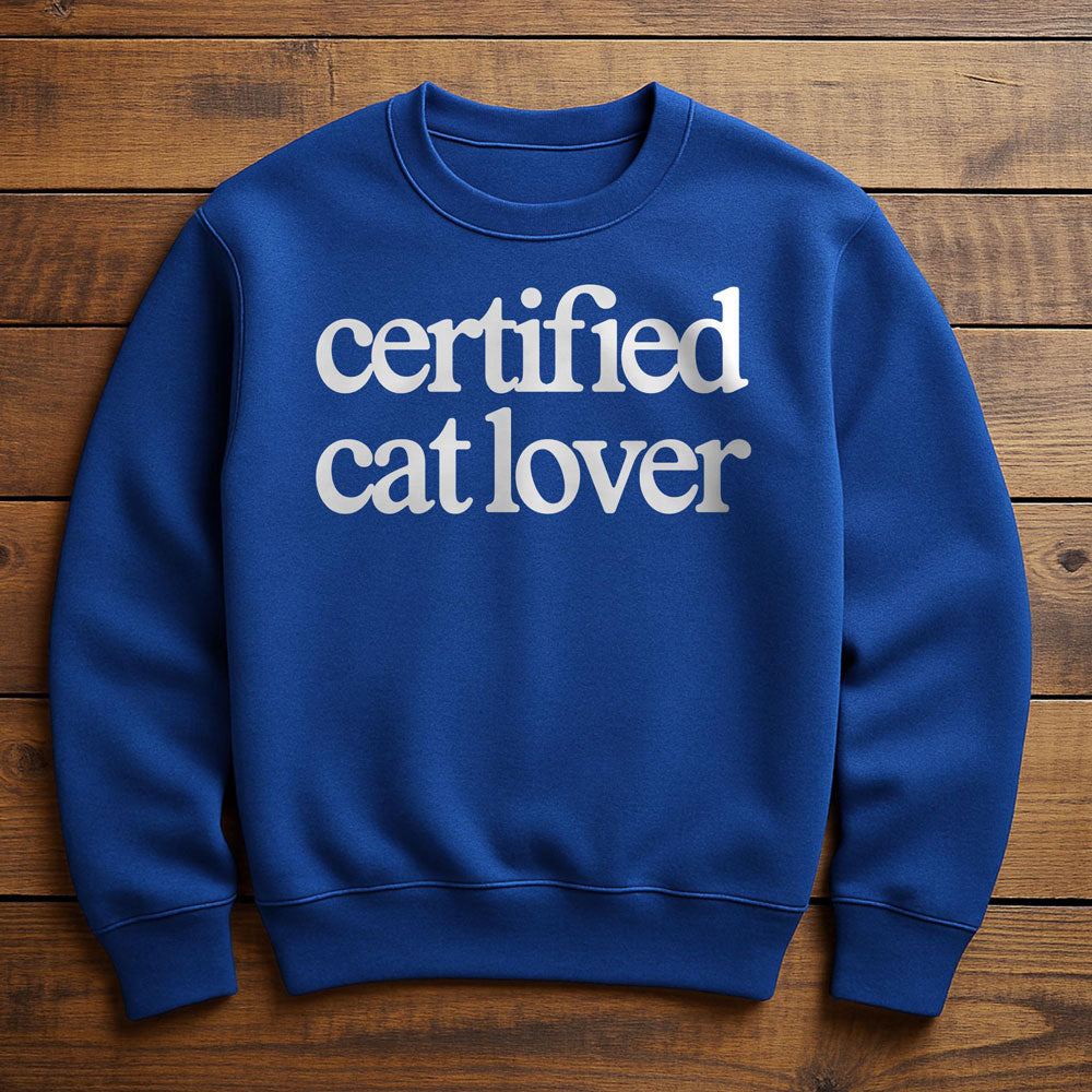 Certified Cat Person - Sweatshirt