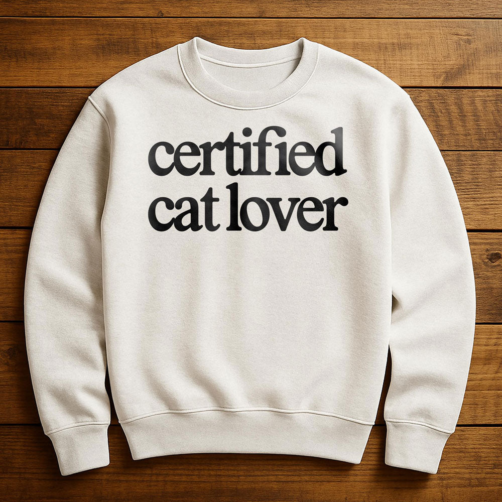 Certified Cat Person - Sweatshirt
