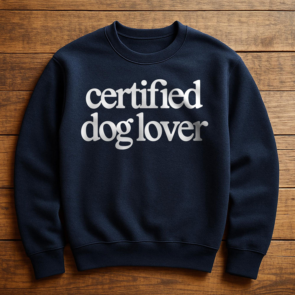 Certified Dog Person - Sweatshirt