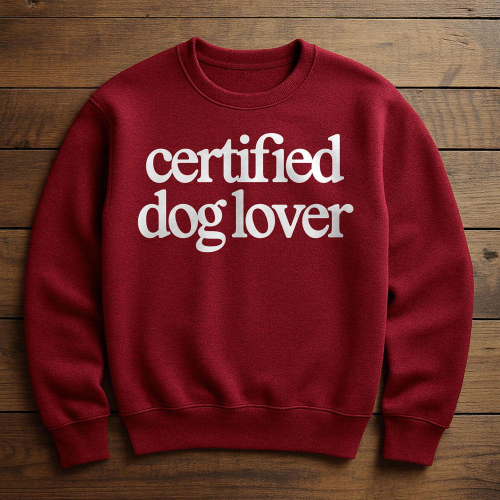 Certified Dog Person - Sweatshirt