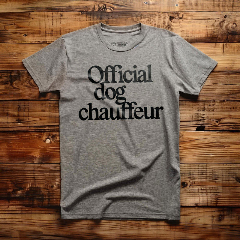 Official Dog Chauffeur - T-Shirt - Athletic Heather