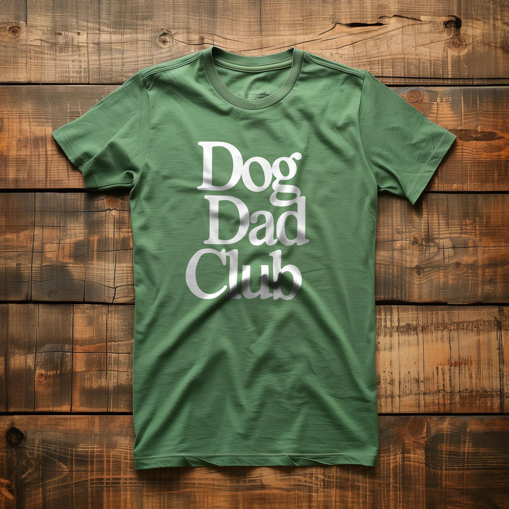 Dog Dad Club - T-Shirt - Green