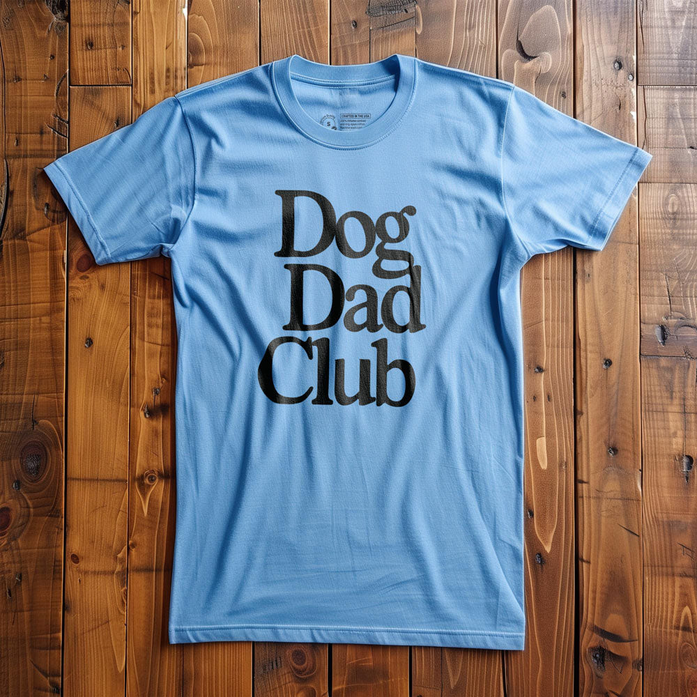 Dog Dad Club - T-Shirt - Ocean Blue