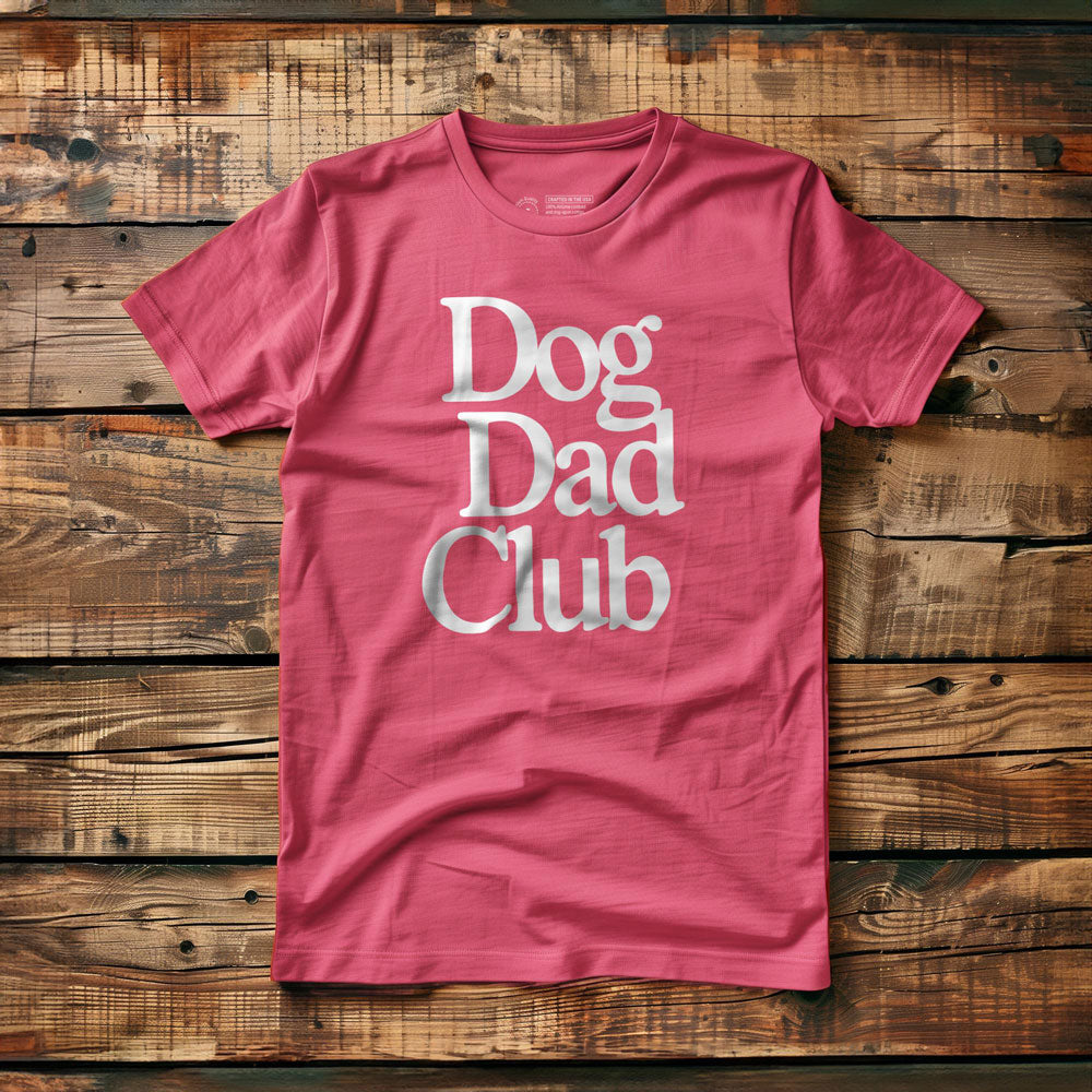 Dog Dad Club - T-Shirt - Pink