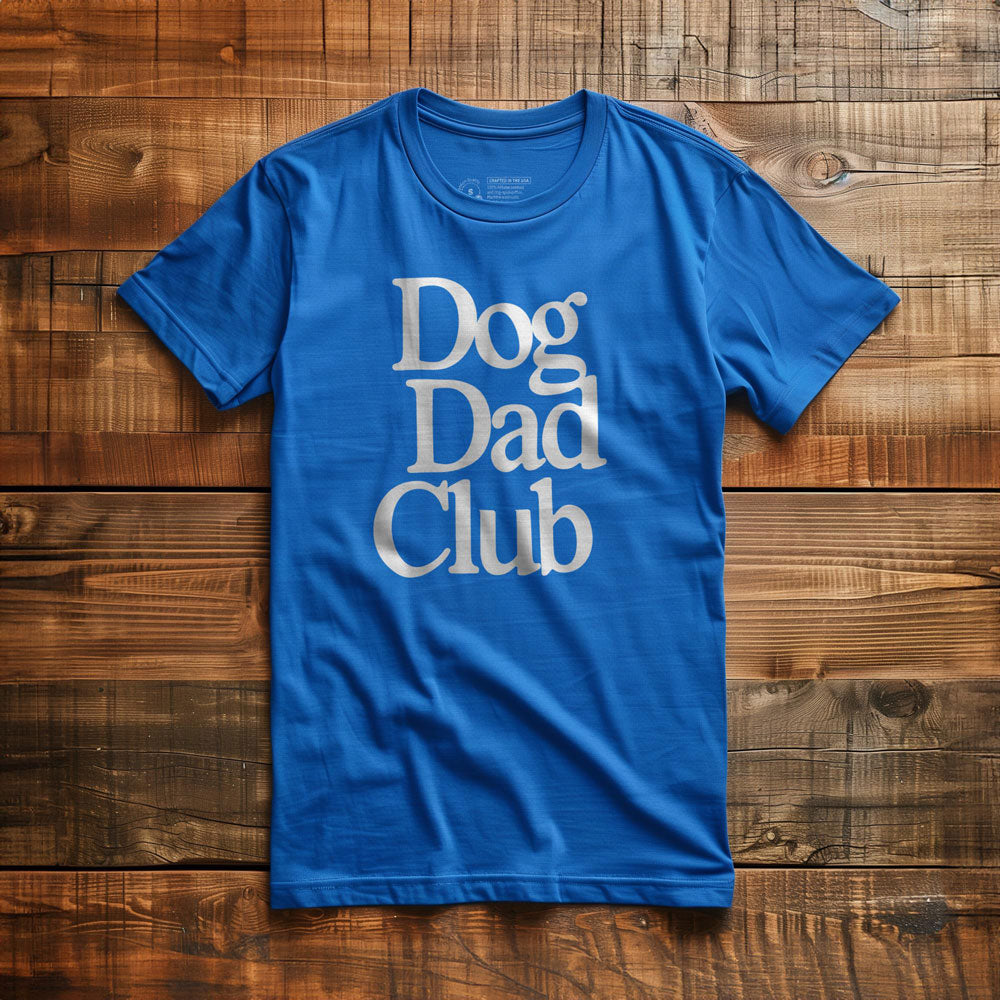 Dog Dad Club - T-Shirt - True Royal