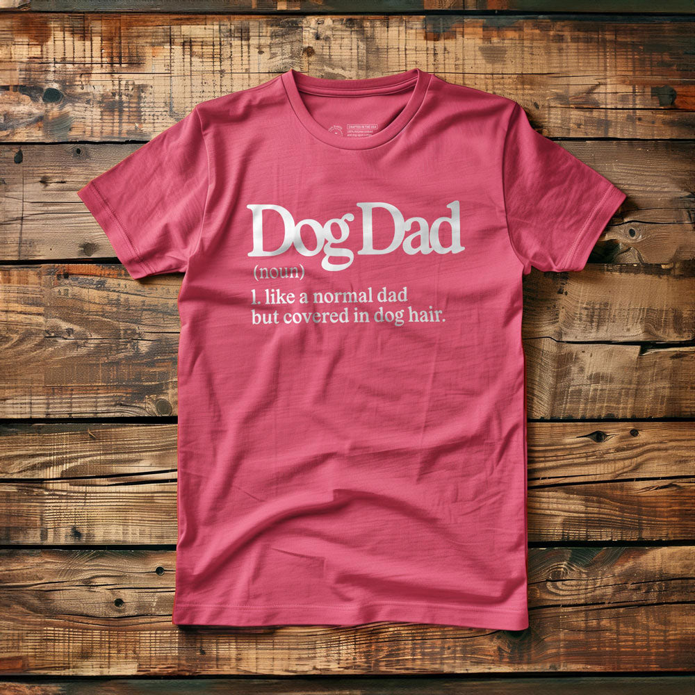 Dog Dad - T-Shirt - Pink