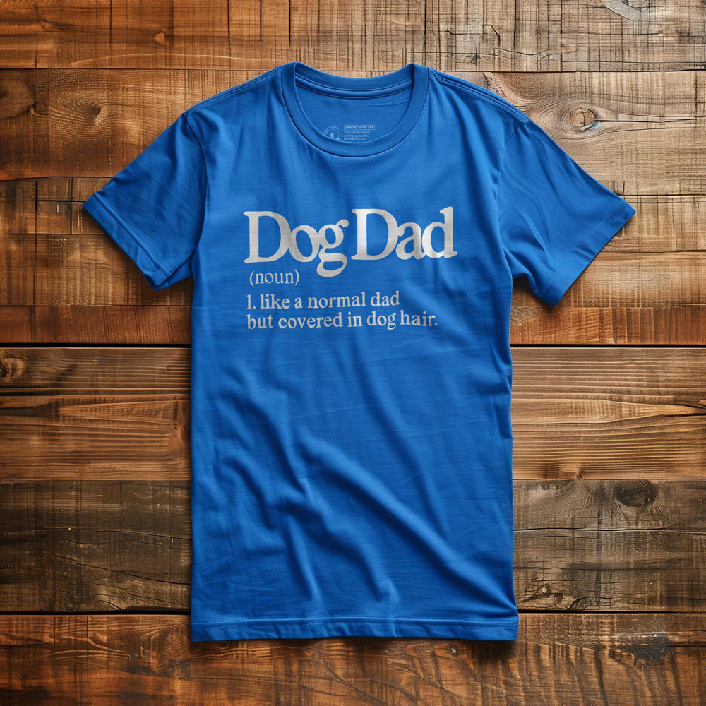 Dog Dad - T-Shirt - True Royal