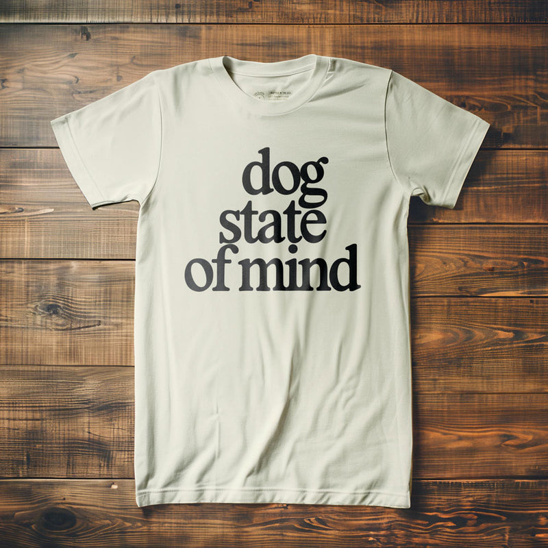 Dog State of Mind - T-Shirt - Vintage White