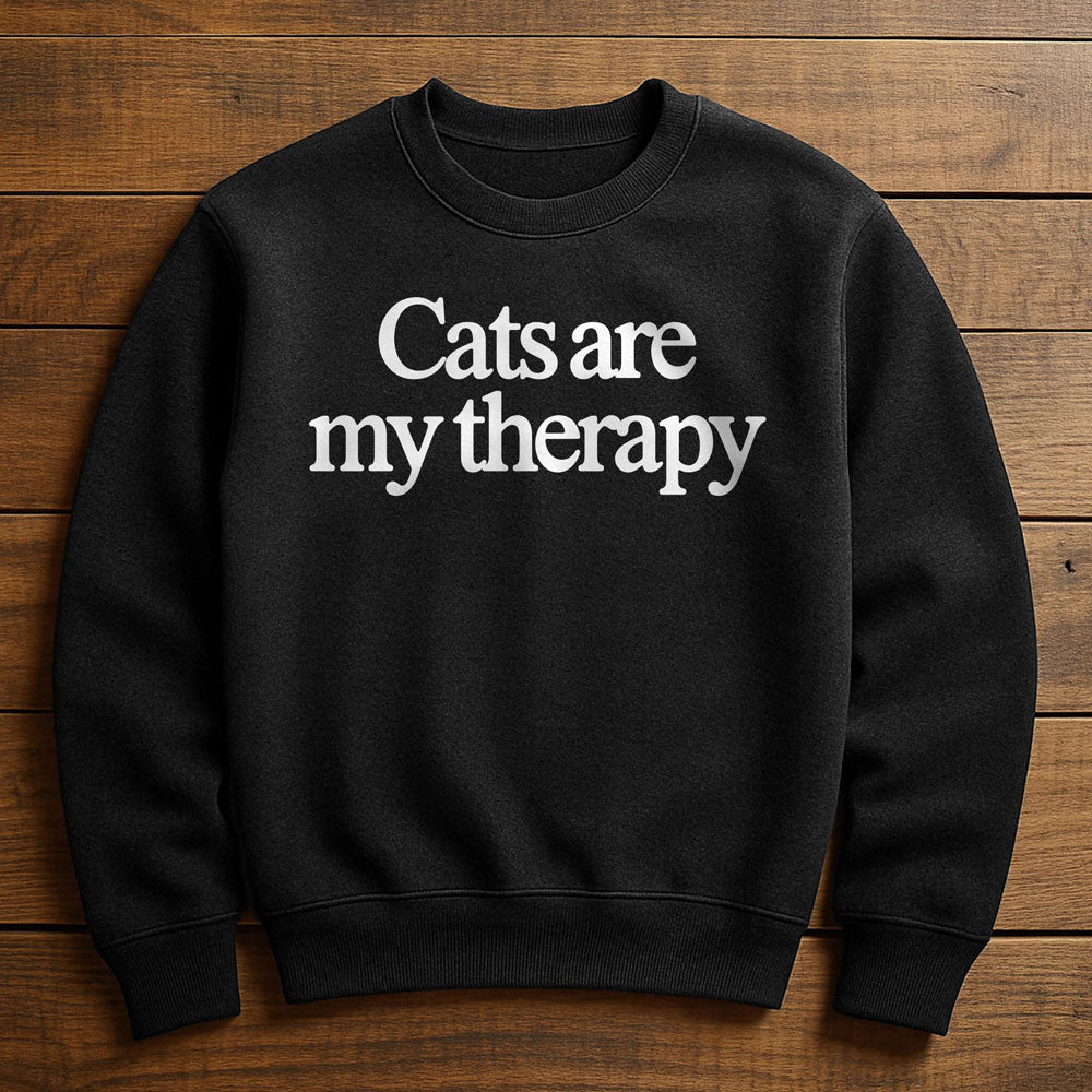 My Cat Is My Therapy - Sweatshirt
