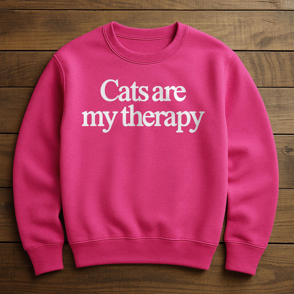 My Cat Is My Therapy - Sweatshirt