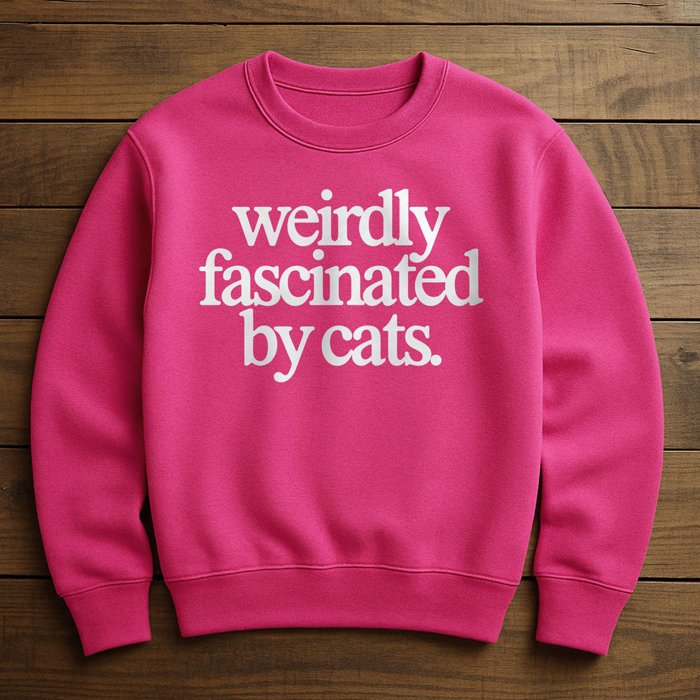 Weirdly Obsessed With My Cat - Sweatshirt