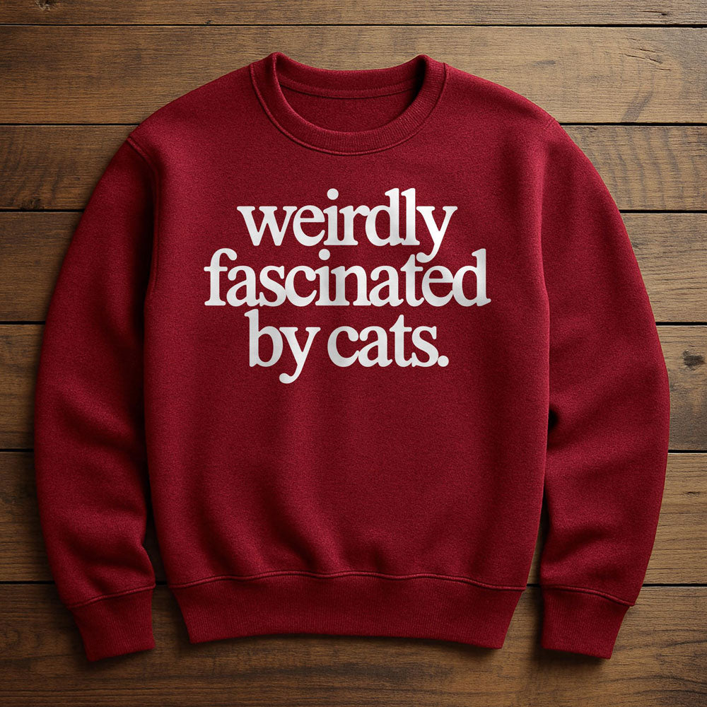 Weirdly Obsessed With My Cat - Sweatshirt