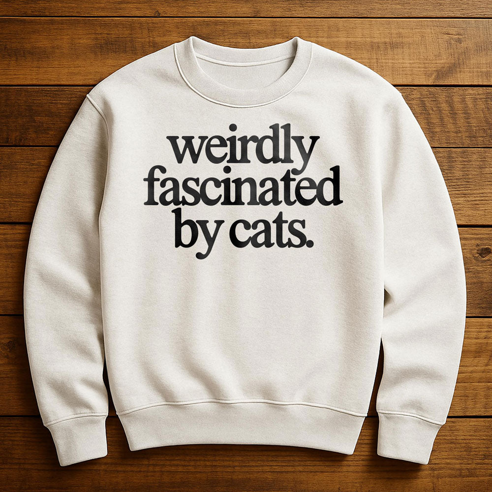 Weirdly Obsessed With My Cat - Sweatshirt