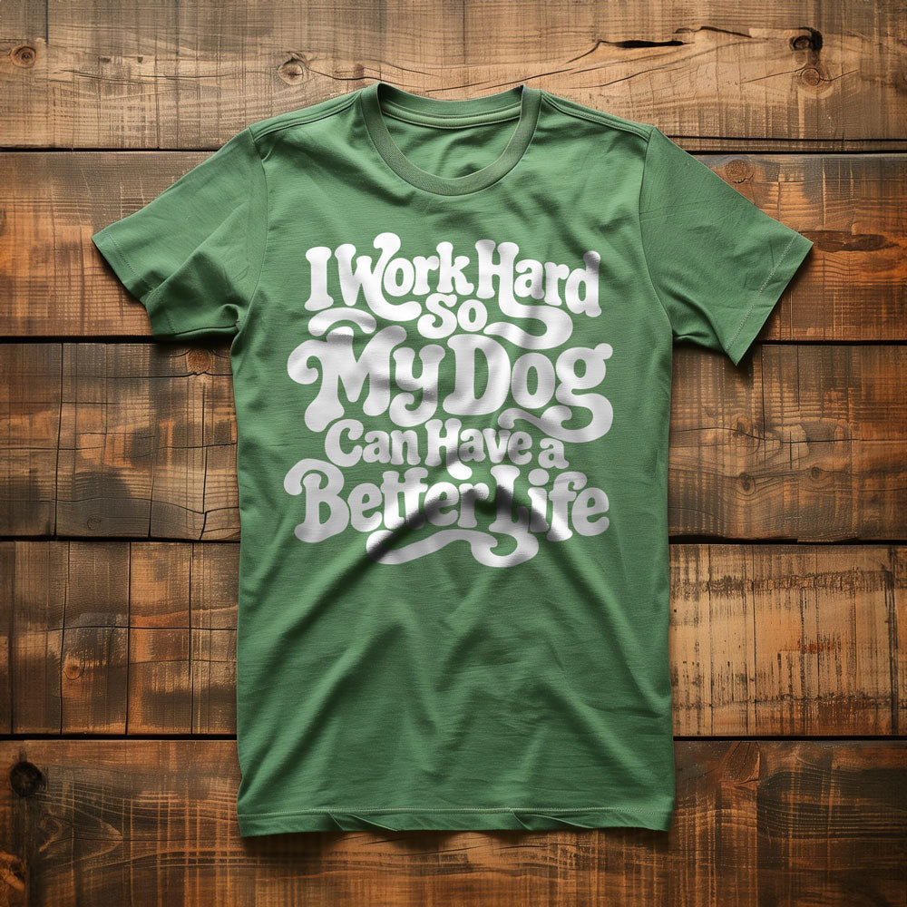 Work Hard Dog - T-Shirt