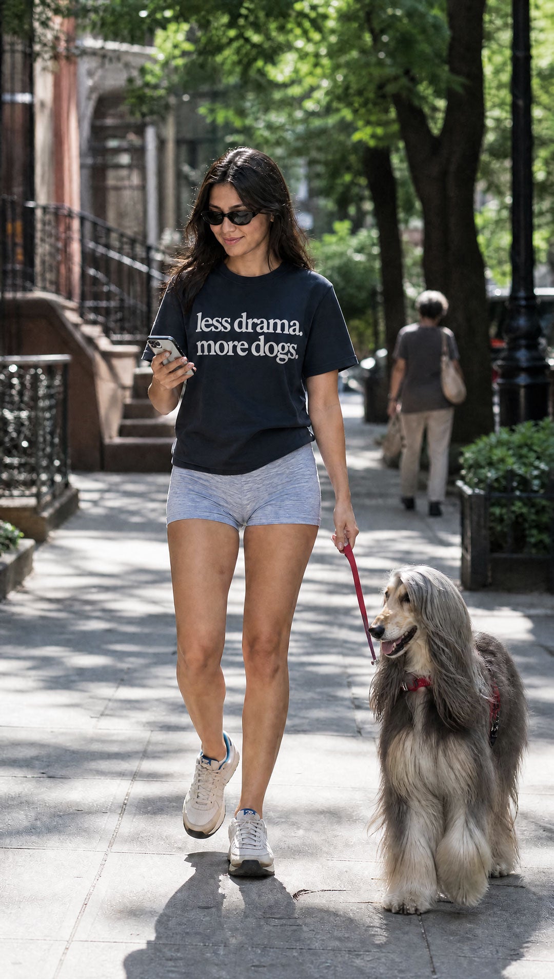 Less Drama. More Dogs. - T-Shirt