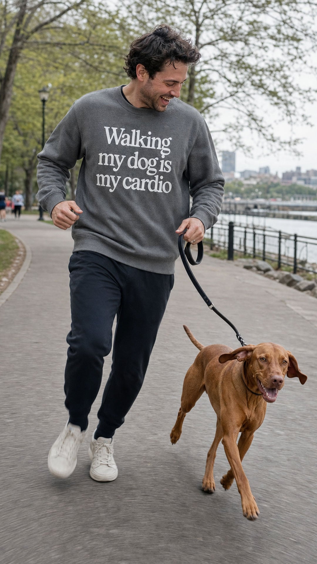 Walk My Dog Is My Cardio - Sweatshirt
