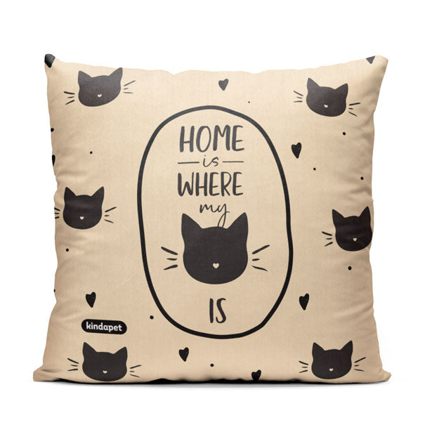 Home Is Where My Pet Is - Throw Pillow