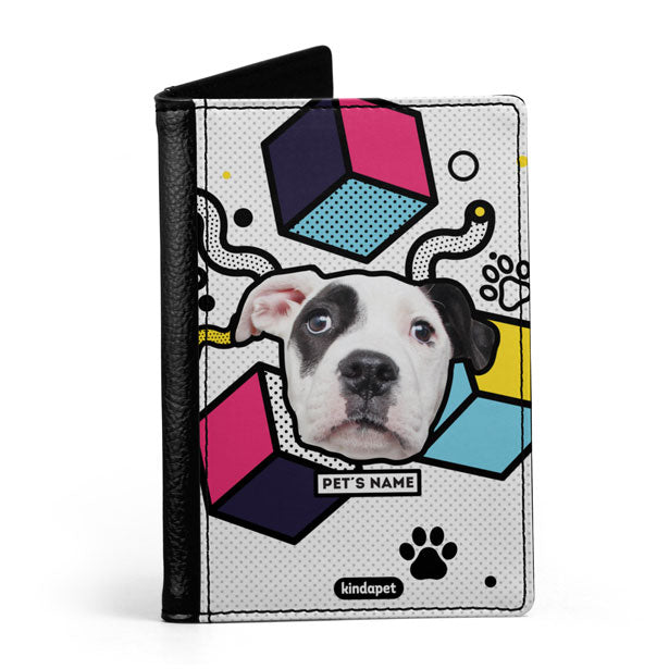 Memphis Custom Pet's Face - Passport Cover