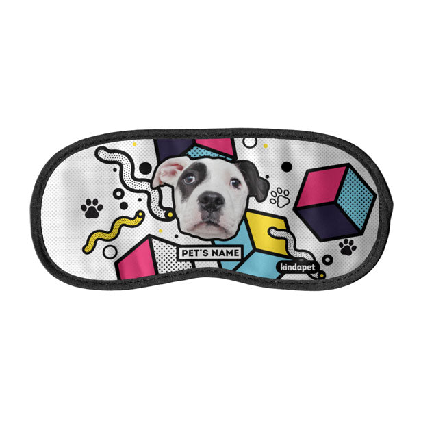 Memphis Custom Pet's Face - Sleep Mask