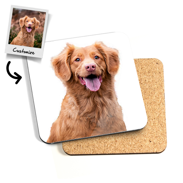 Pet Art - Custom  - Coaster