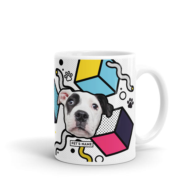 Memphis Custom Pet's Face - Mug