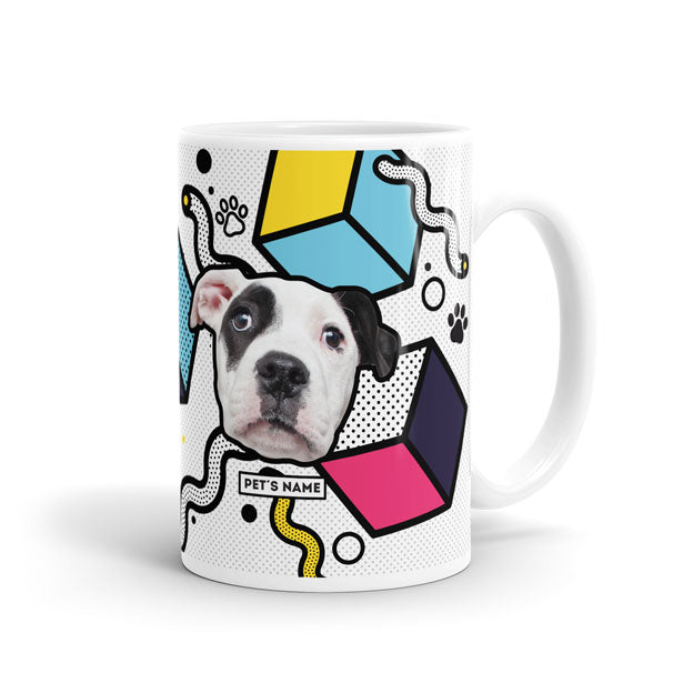Memphis Custom Pet's Face - Mug