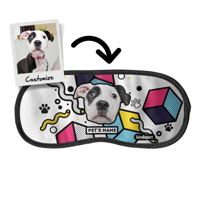 Memphis Custom Pet's Face - Sleep Mask