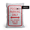 Parking Only - Throw Pillow