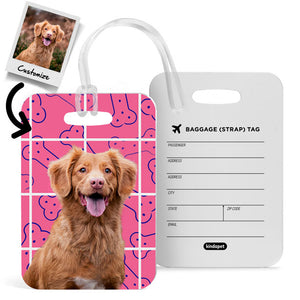 Pet Art - Custom - Luggage Tag